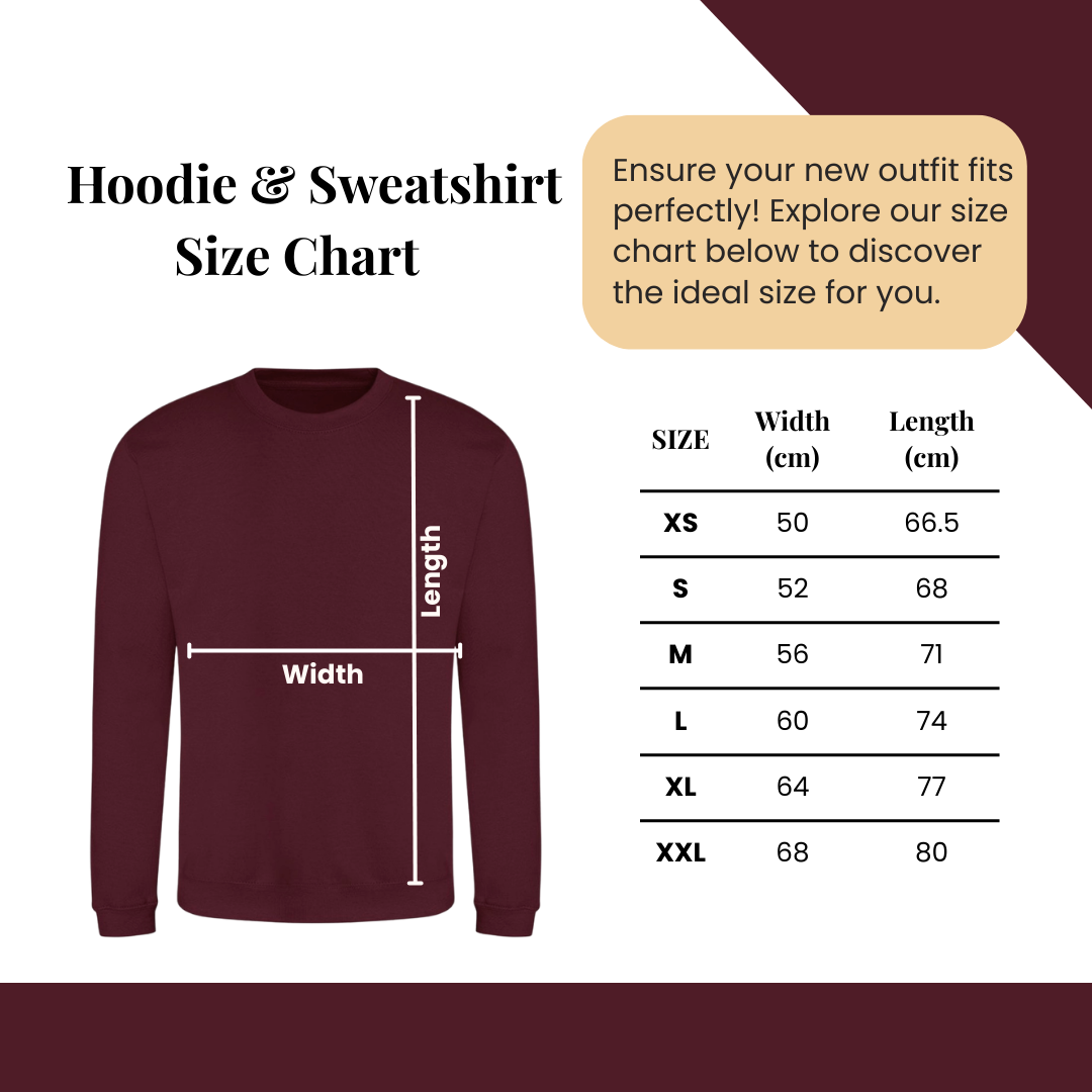 Personalised Appliqué Sweatshirt in Bubble Straight Font - Keepsake Embroidered with Clothing