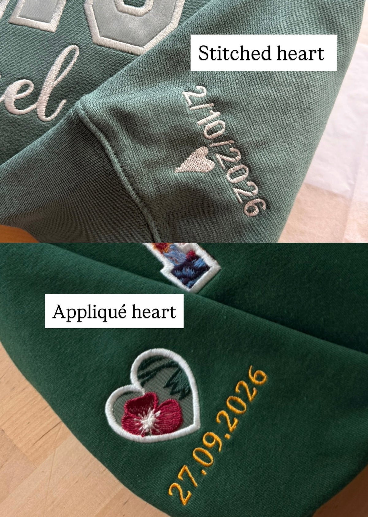 FOREVER Wedding Dress Keepsake Classic Jumper | Personalised Wedding Dress Sweatshirt