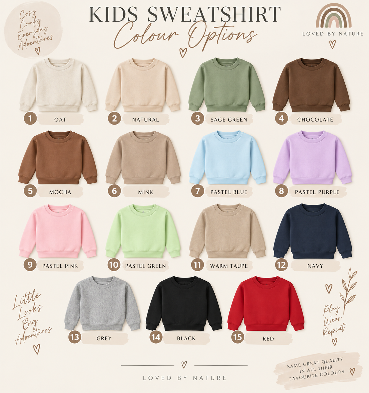 Booey Dog Children's Sweatshirt - Embroidered