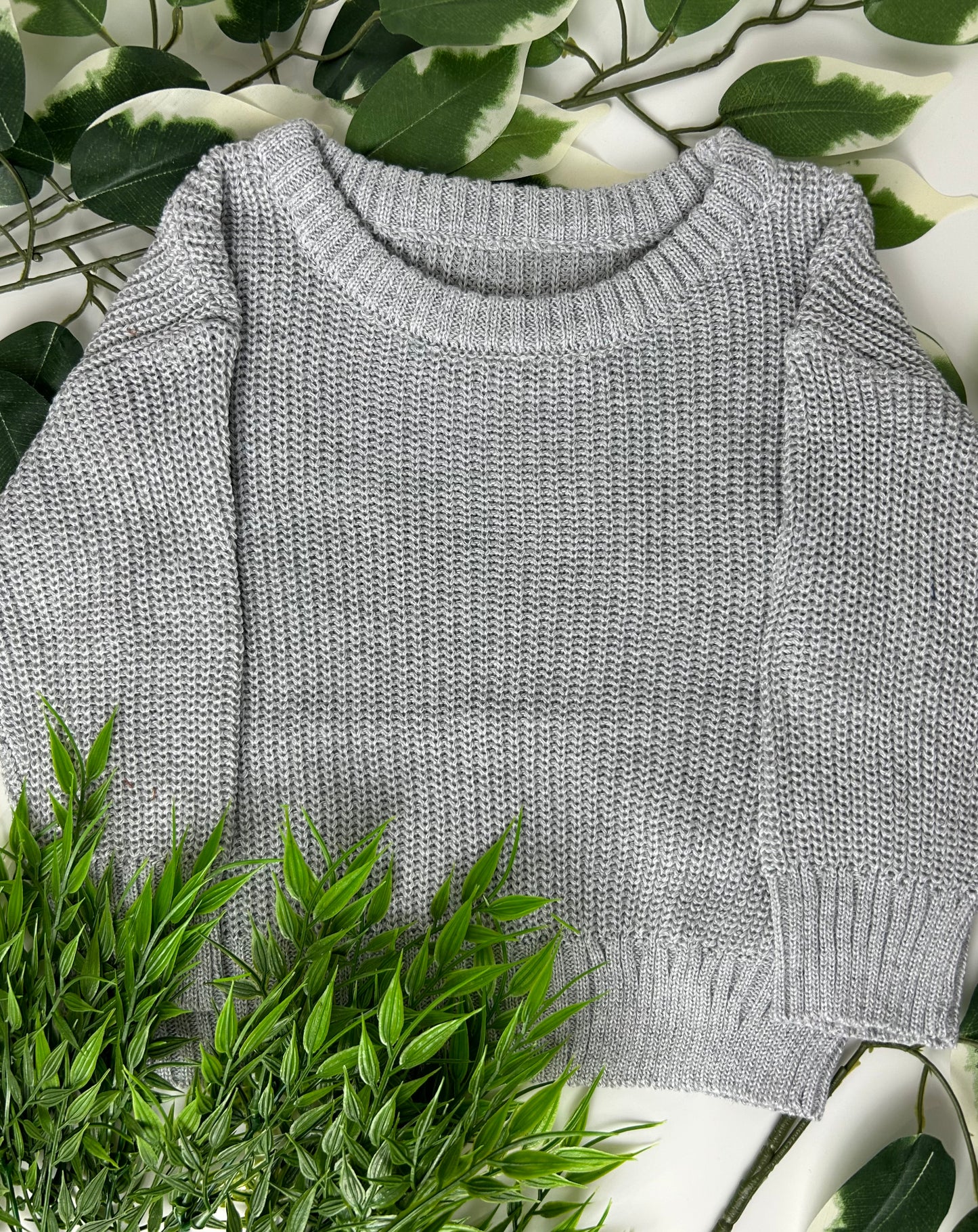 Personalised Baby/Toddler Knitted Sweater Pullover