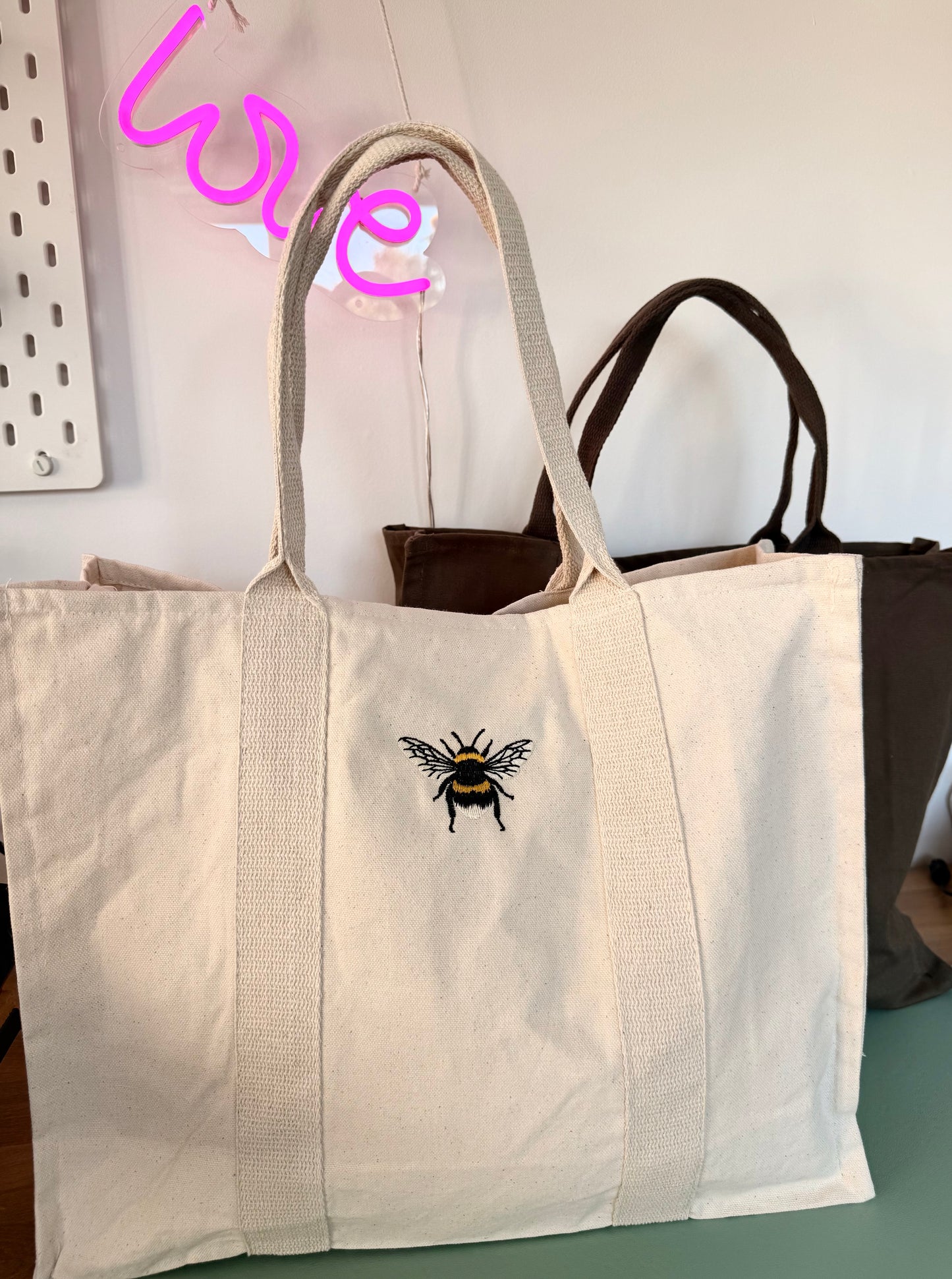 The Bumblebee Zip Tote Bag