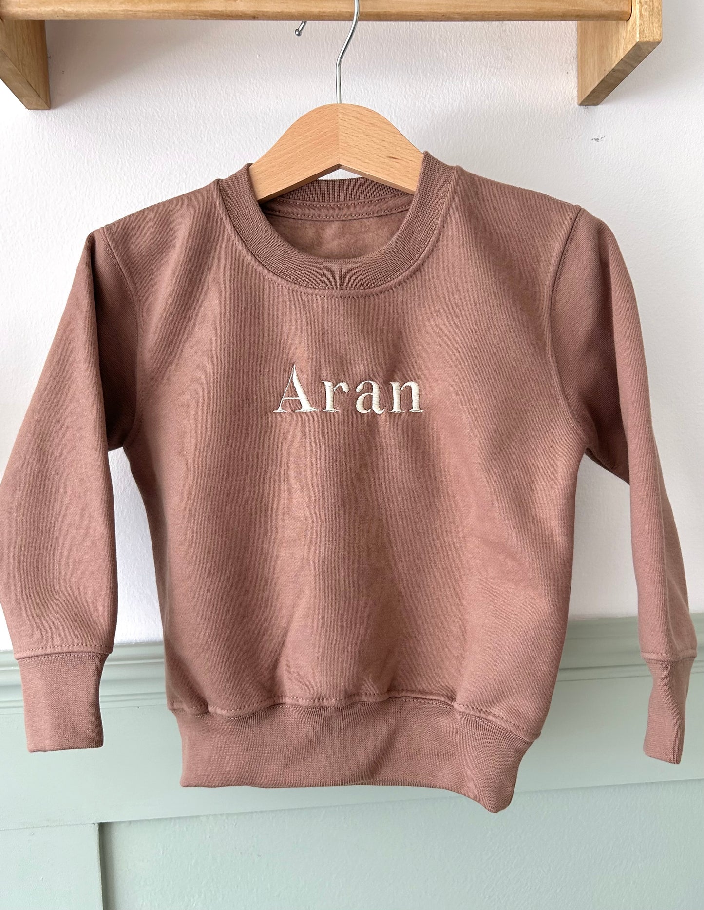 Personalised Children's Sweatshirts - Embroidered