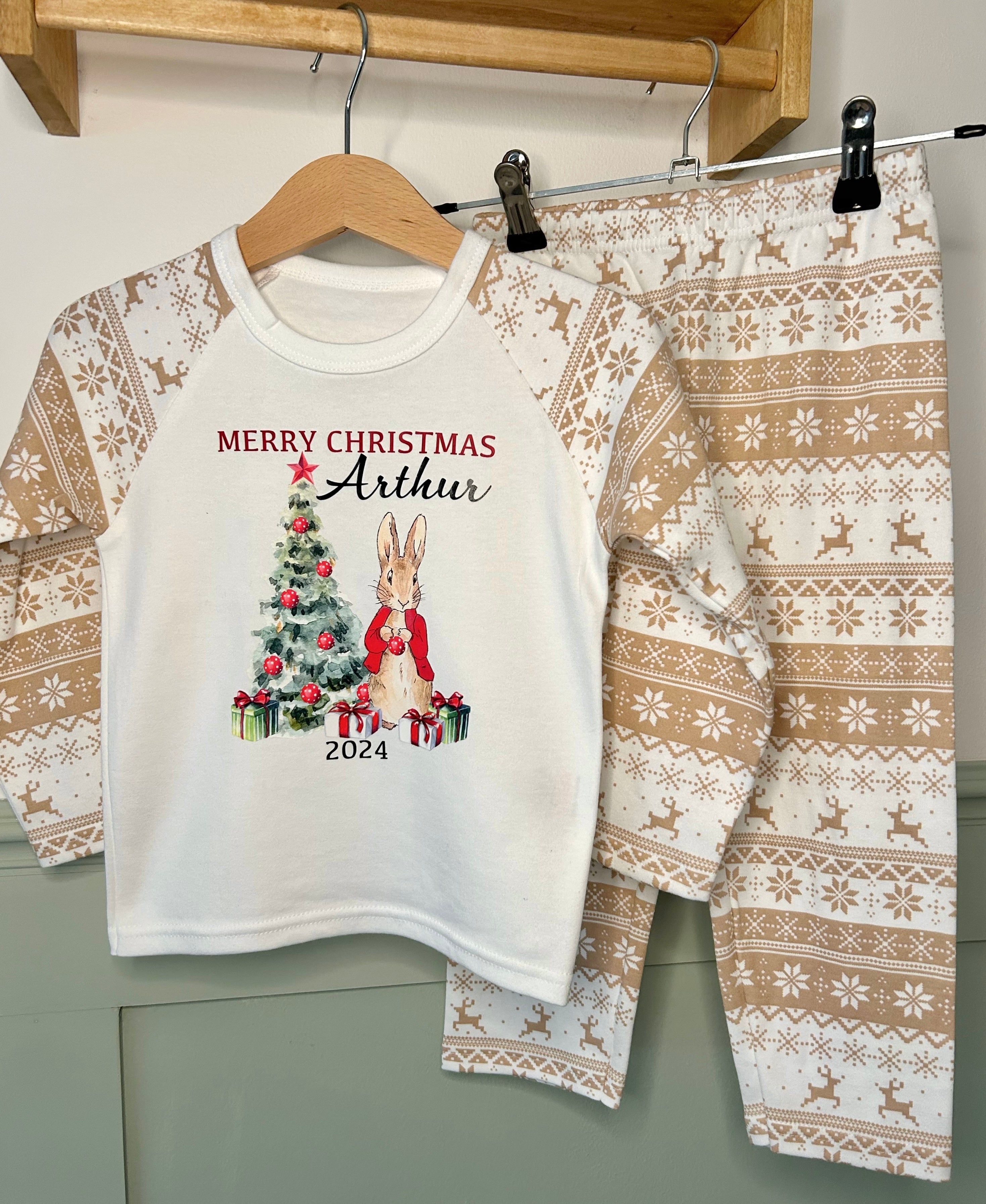 Peter rabbit christmas pyjamas sale