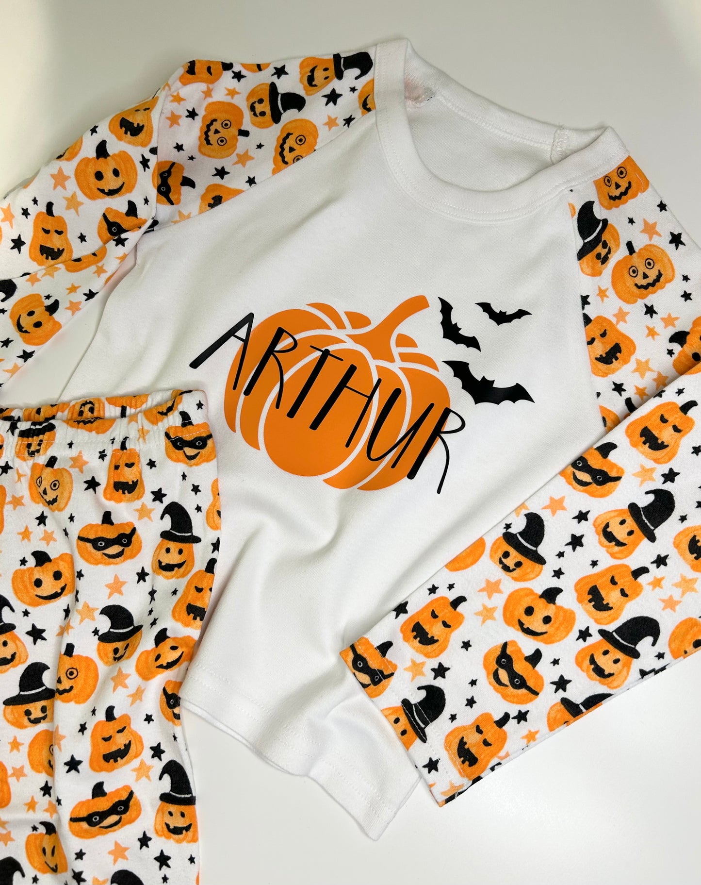 Halloween Personalised Children’s Pyjamas - Pre Order cut off 07.10.24