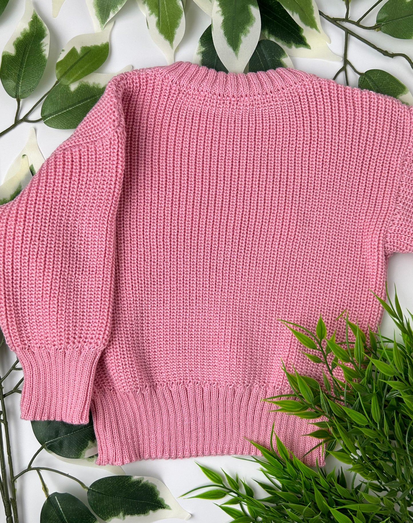 Personalised Baby/Toddler Knitted Sweater Pullover