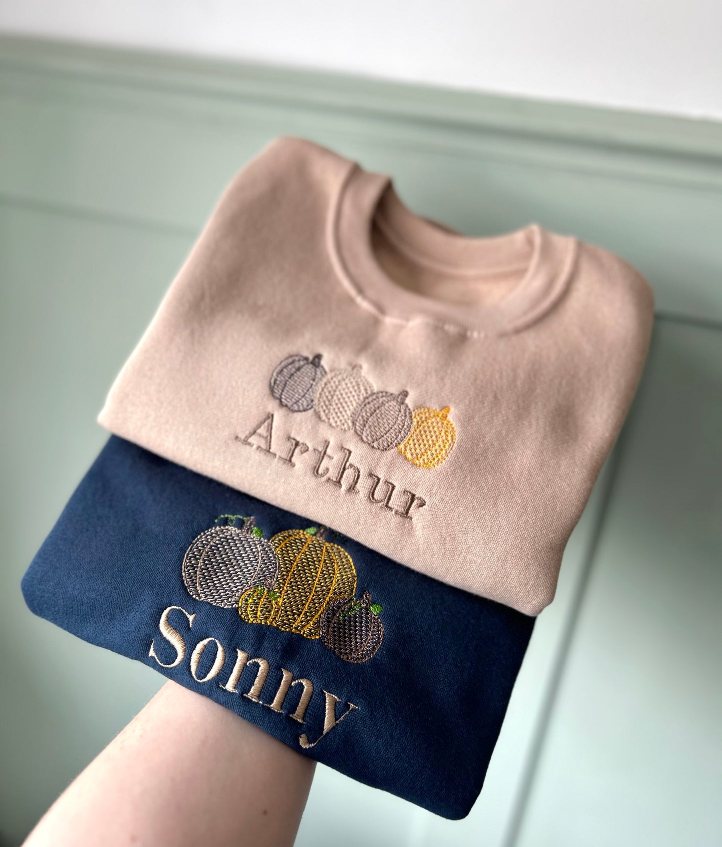 Pumpkin Personalised Children's Sweatshirt