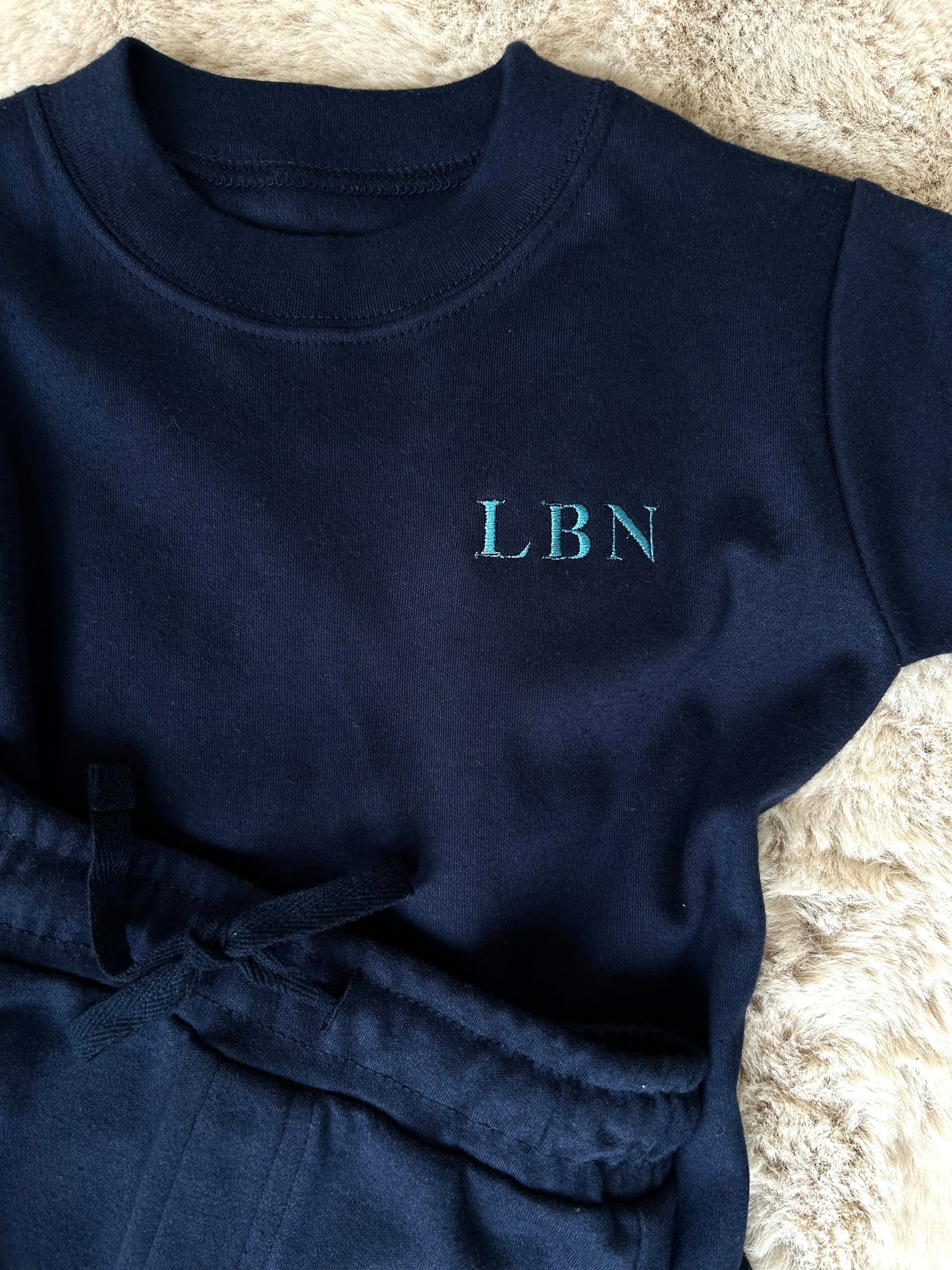 LBN T-Shirt and Cotton Shorts Sets - Unisex