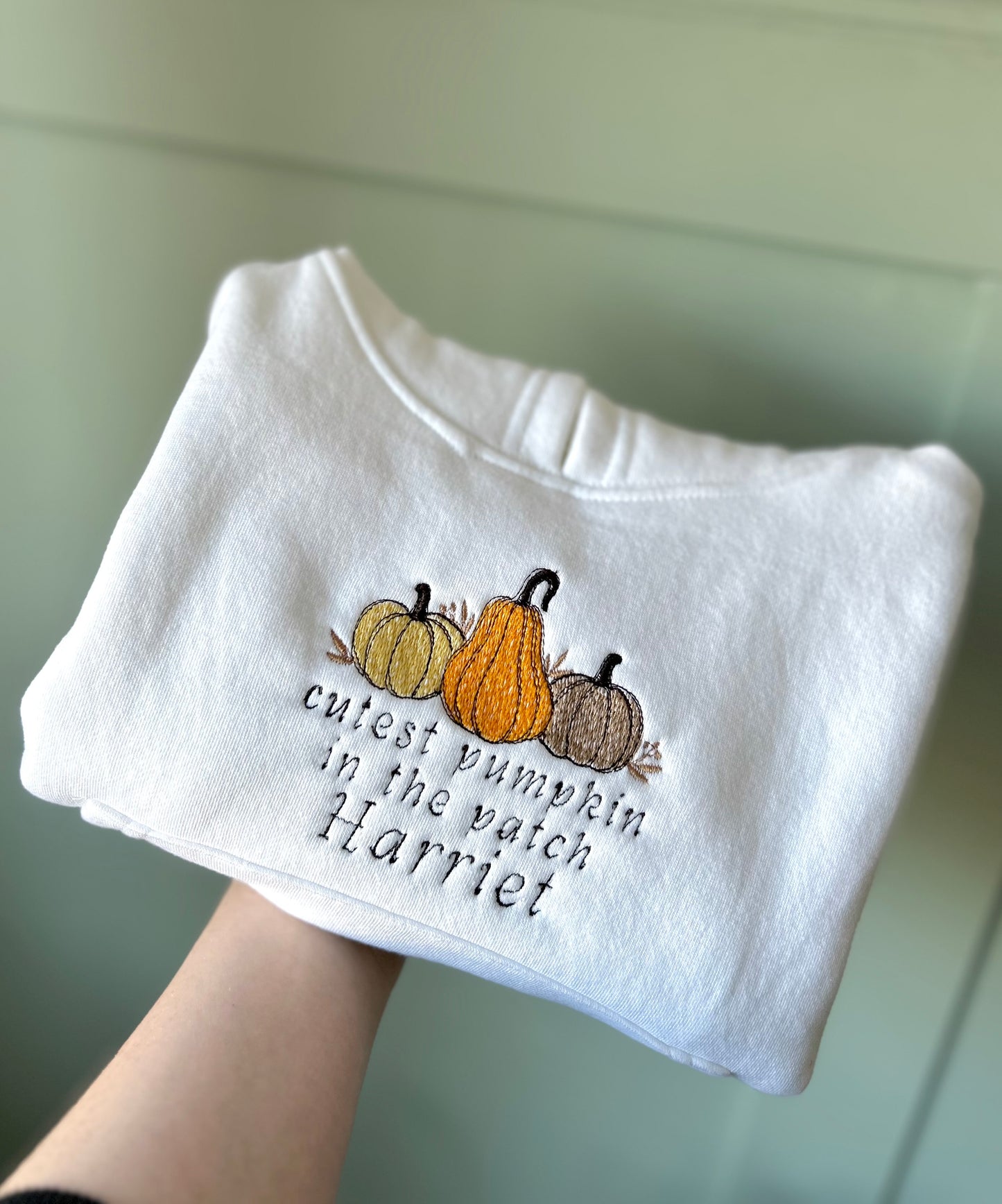 Cutest pumpkin in the patch Personalised Children's Hoodie