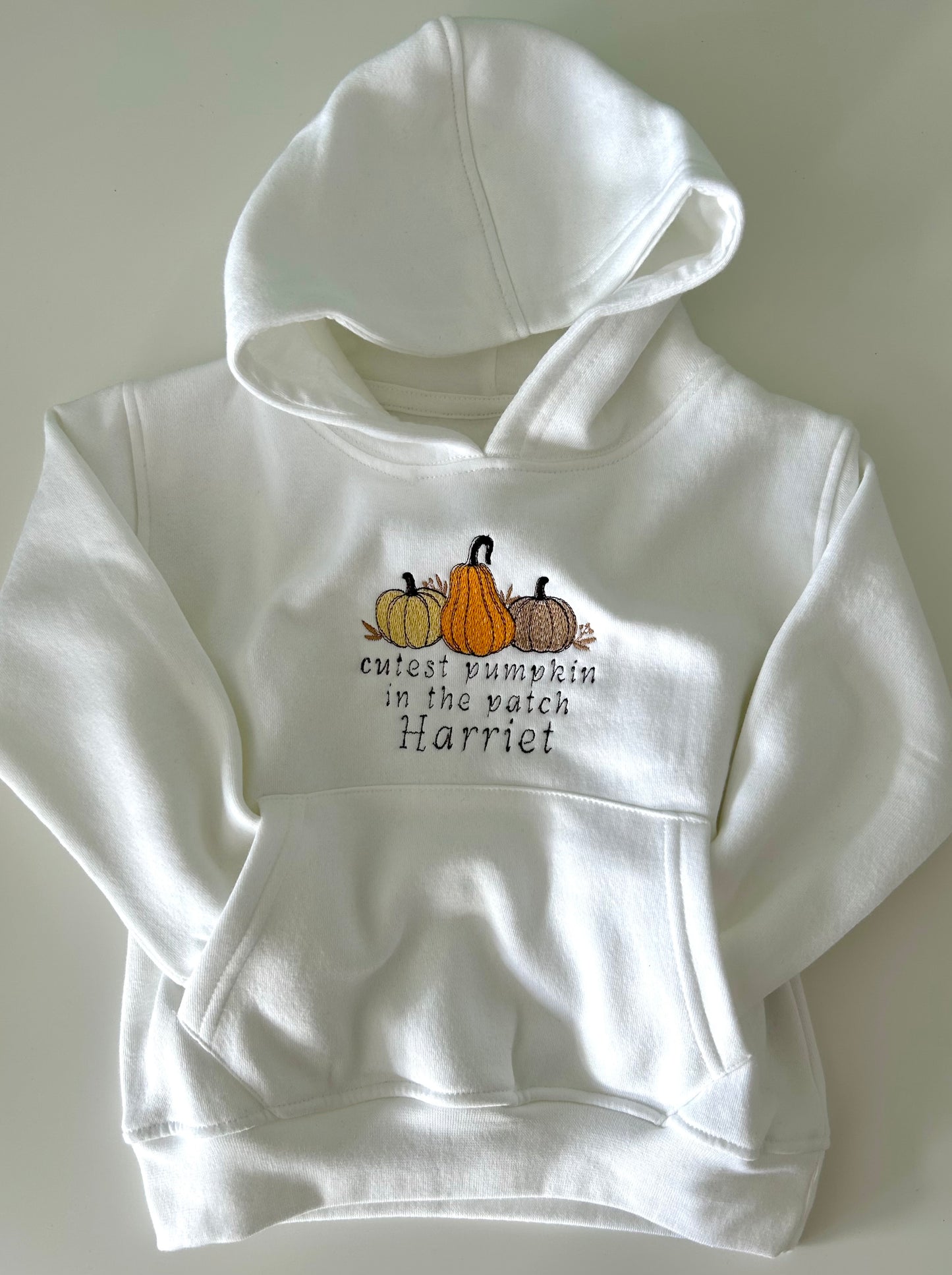 Cutest pumpkin in the patch Personalised Children's Hoodie