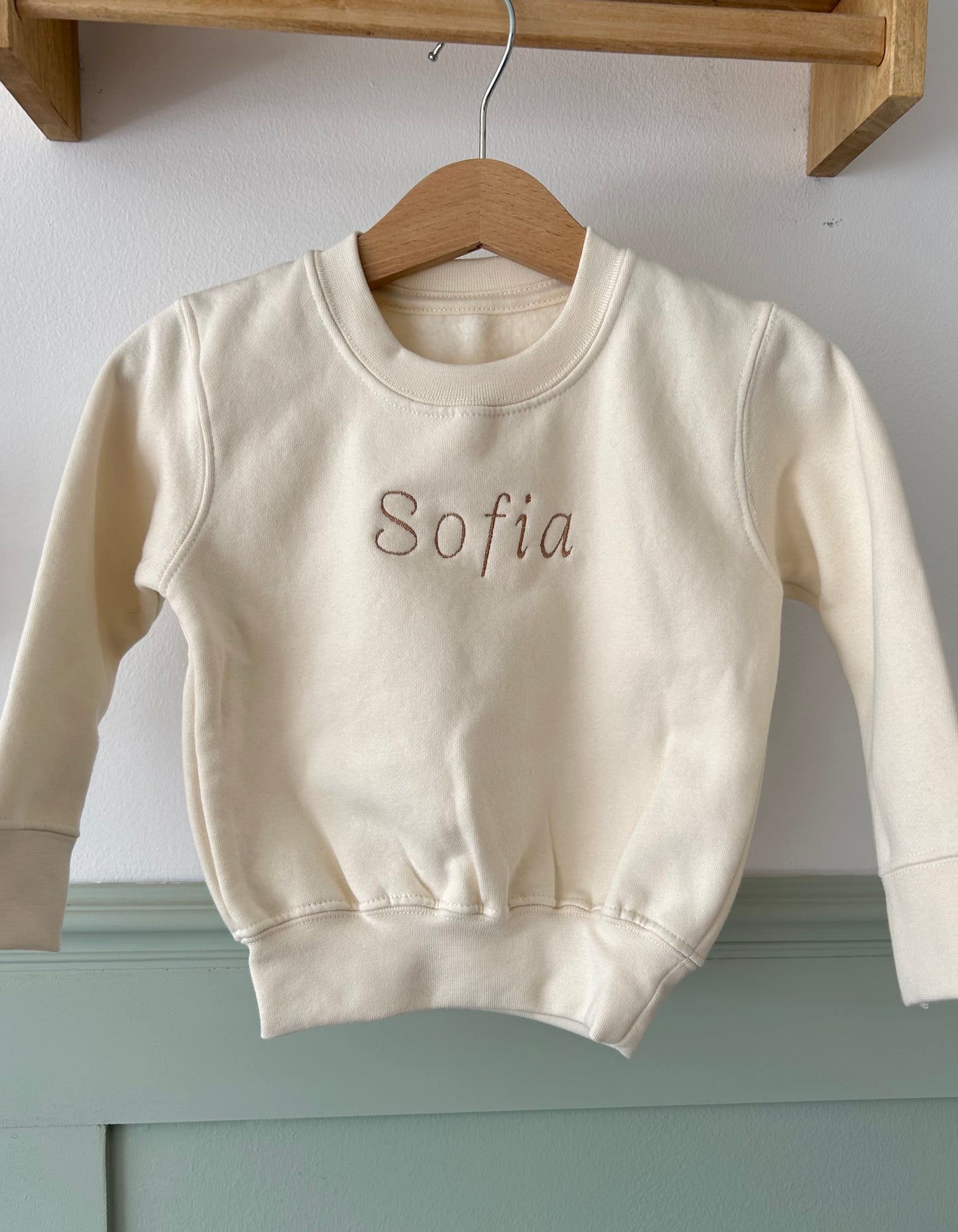 Personalised Children's Sweatshirts - Embroidered