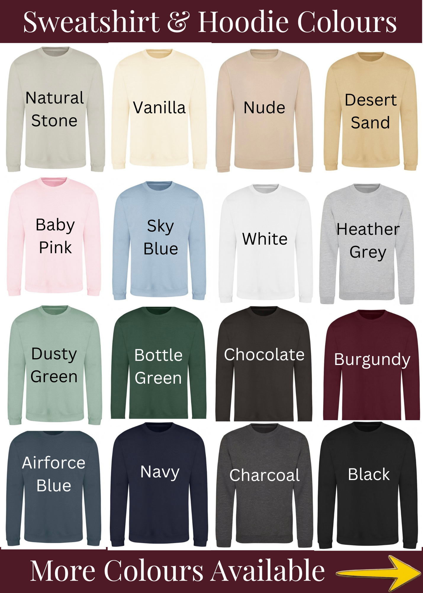 Personalised Appliqué Jumper in Curved Font - Keepsake Embroidered with Clothing