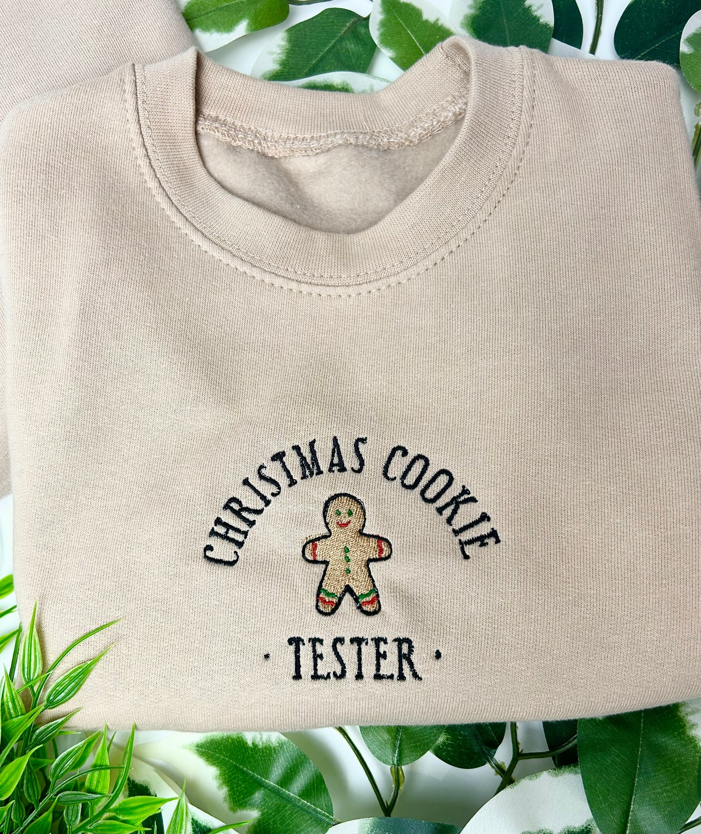 Children's Christmas Cookie (Matching Adult’s version) Embroidered Sweatshirt