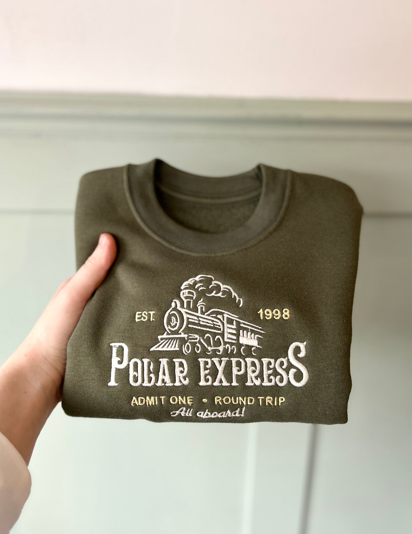 Polar Express Christmas Jumper