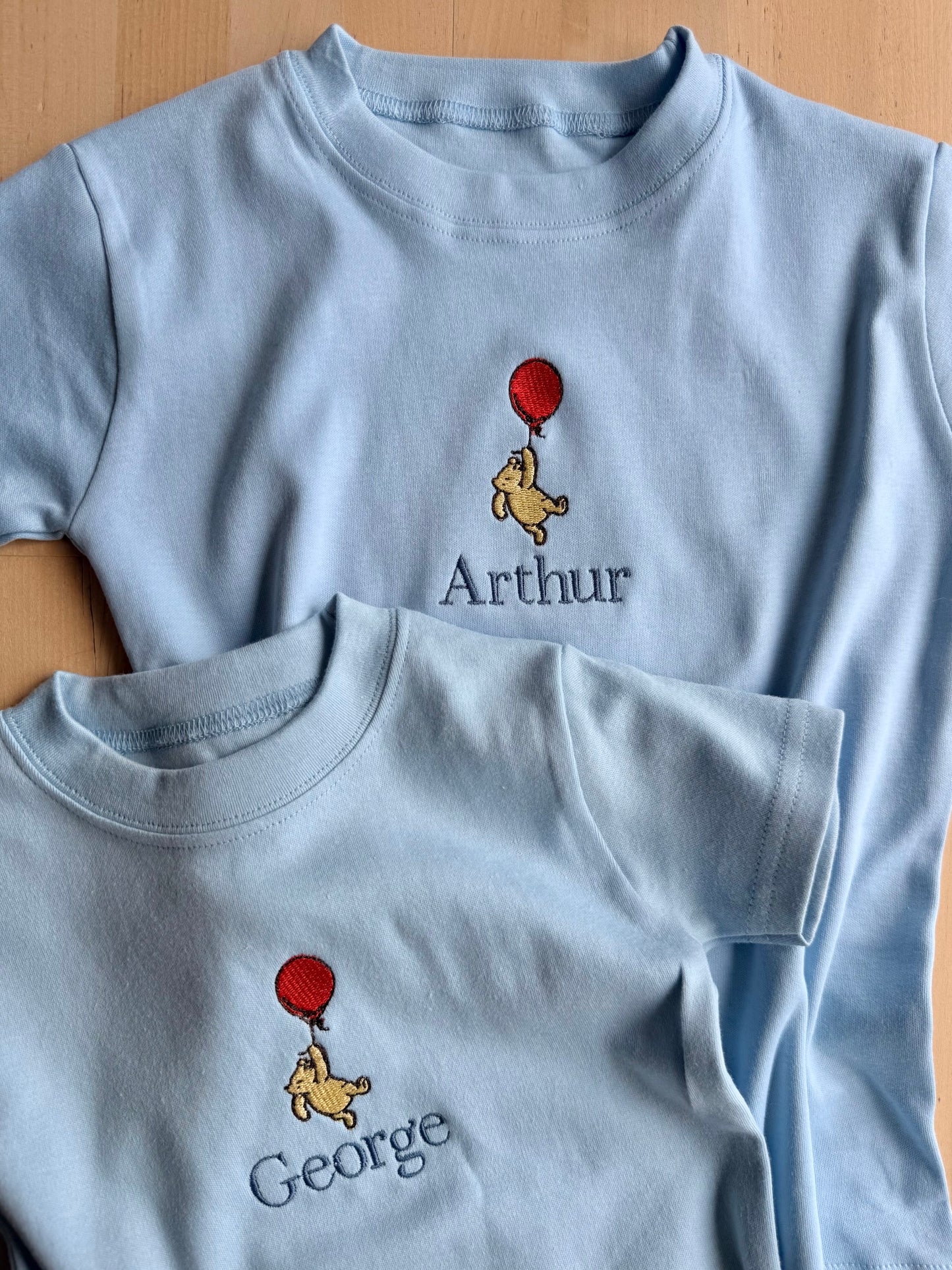 OLDER KIDS Personalised Children's T-shirt - Summer Options - Embroidered