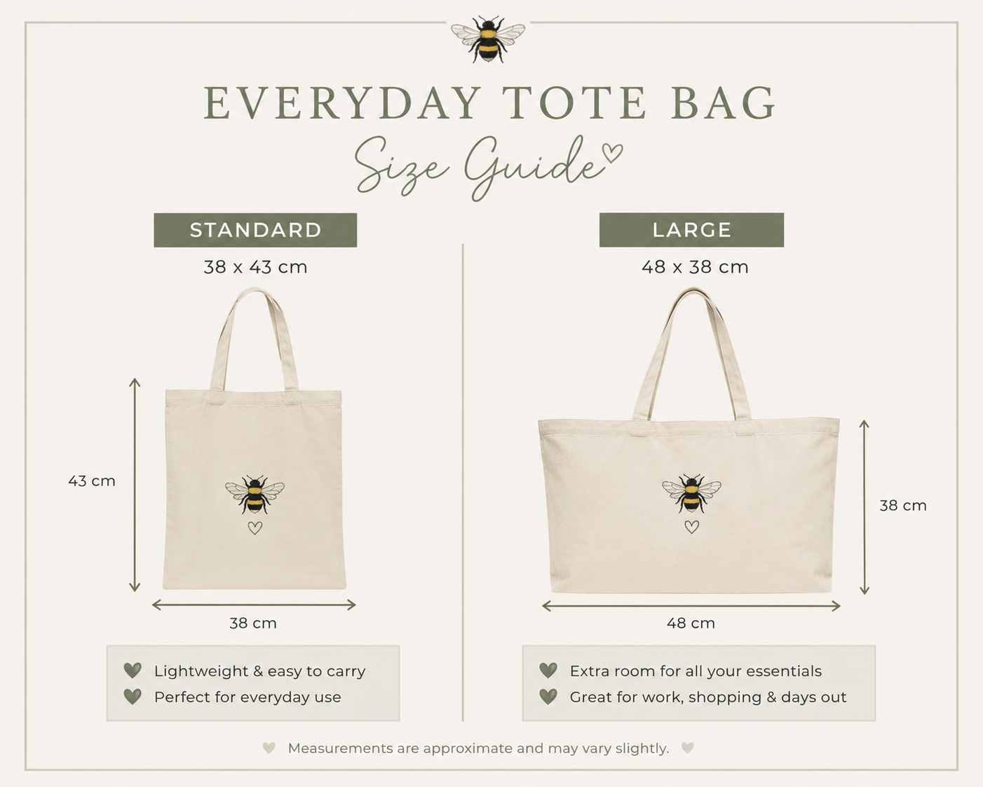 The Bumblebee Everyday Tote Bag