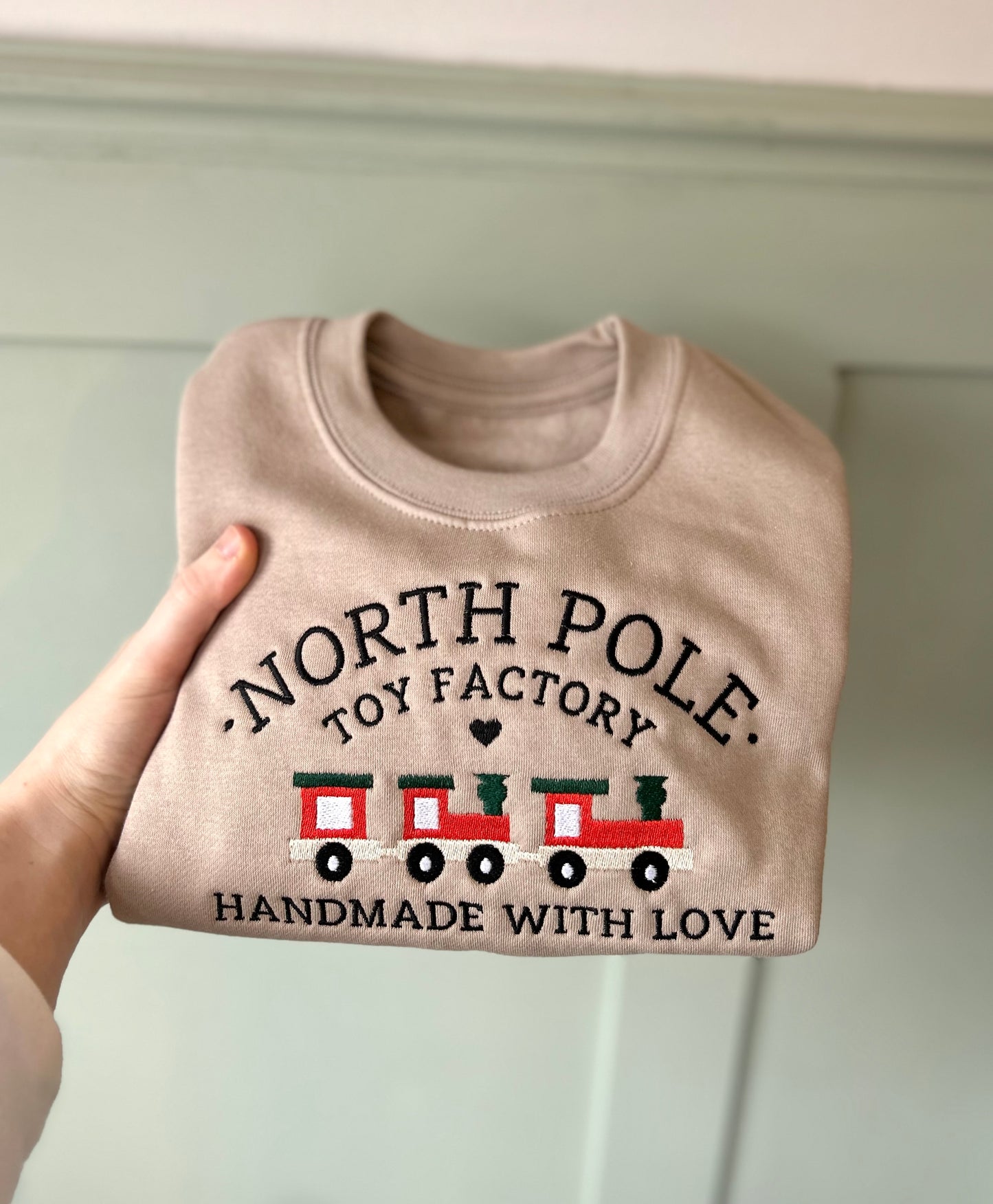Adult Christmas Vintage Style Jumpers - 4 Design Options - Gingerbread Bakery - Polar Express