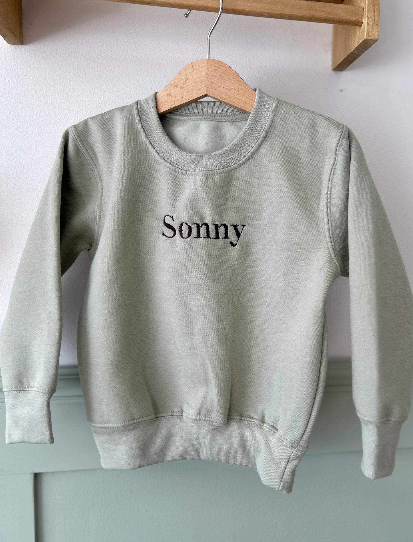 Personalised Children's Sweatshirts - Embroidered