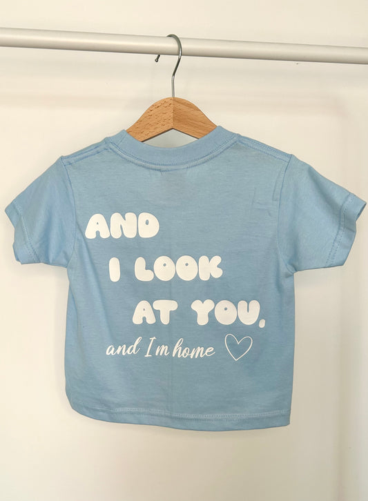 Children's 'And I look at you' Mini Me Matching T-Shirt