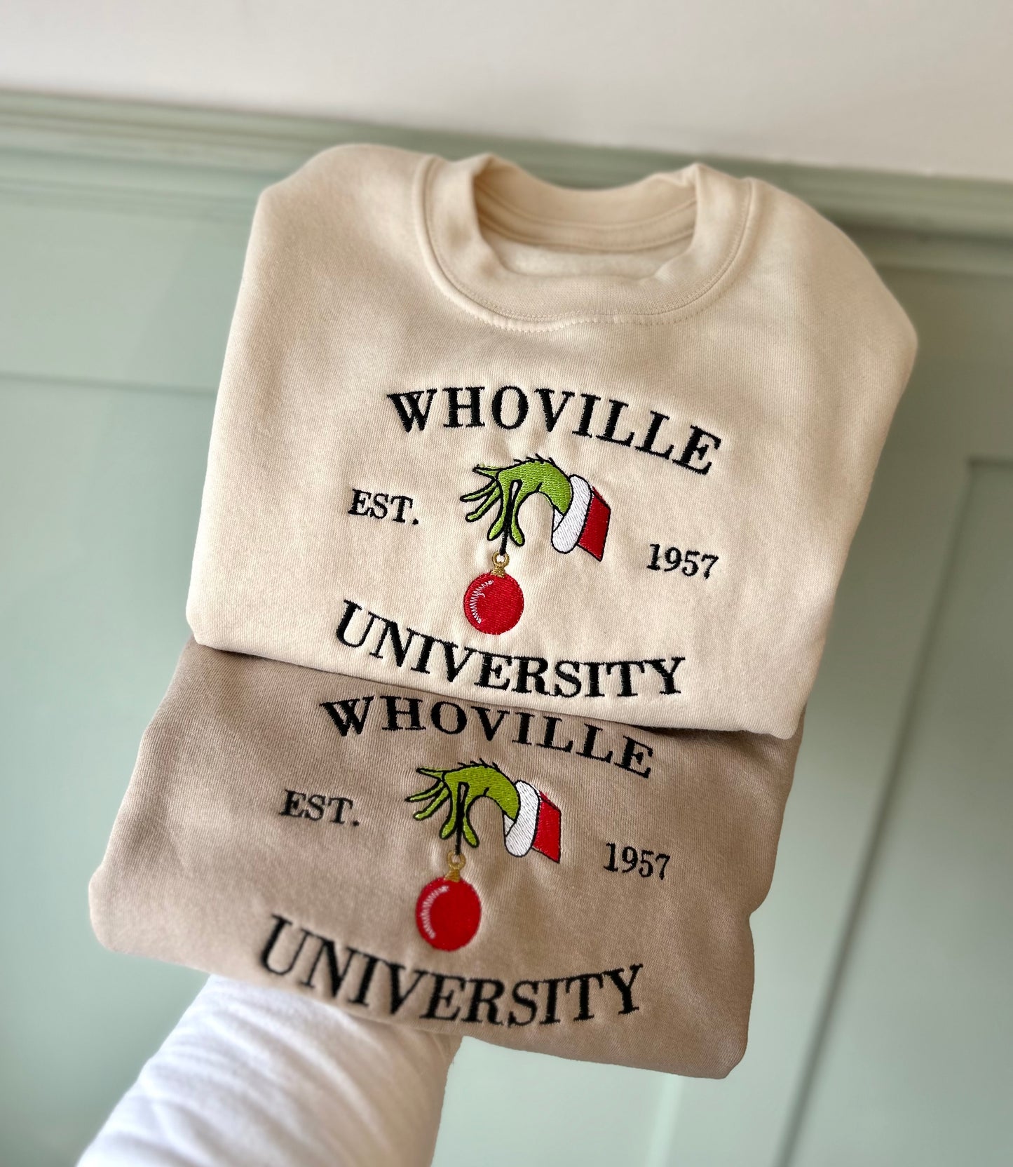 Grinch University Christmas Jumper