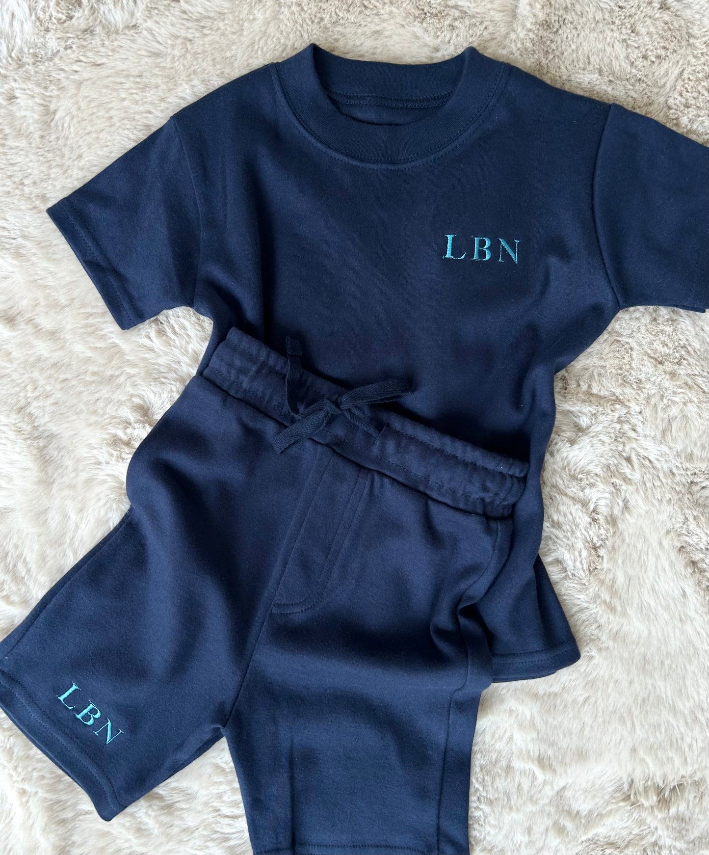 LBN T-Shirt and Cotton Shorts Sets - Unisex