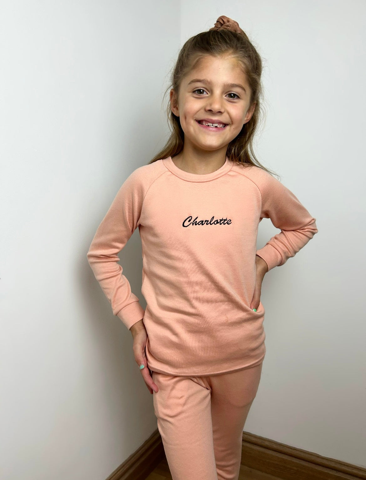 Long Sleeve Lounge Set - Personalised Embroidered